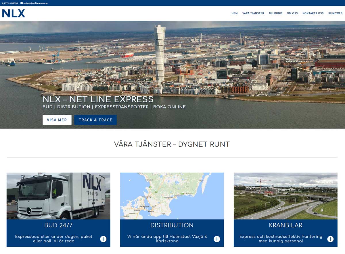 Ny hemsida till företag i Malmö - AS webstudio
